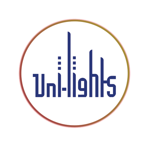 Uni-lights logo, a valued client of HZLegal.