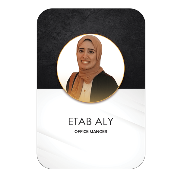 Portrait of Ms. Etab Aly, Office Manager at HZLegal, a professional law firm.