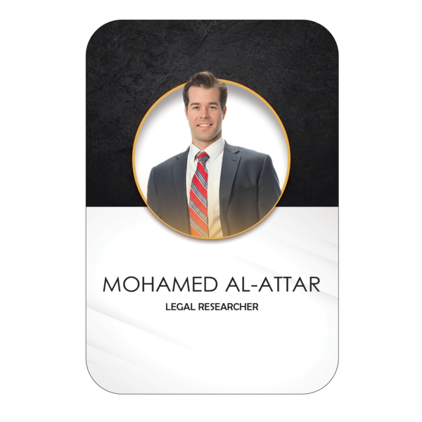 Professional headshot of Mr. Mohamed Al-Attar, Legal Researcher at HZLegal.