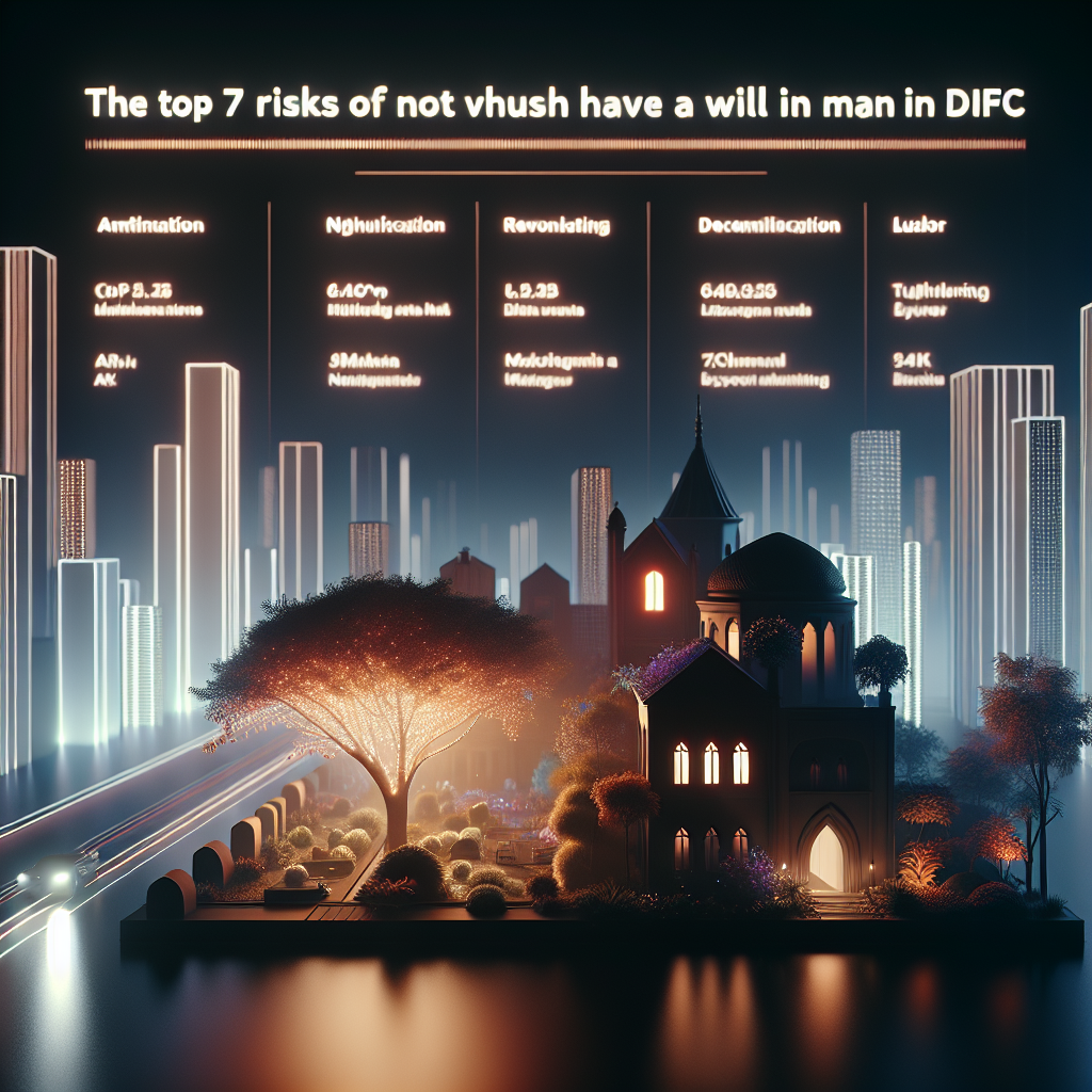 Top 7 Risks of Not Having a Will in DIFC for Non-Muslim Residents