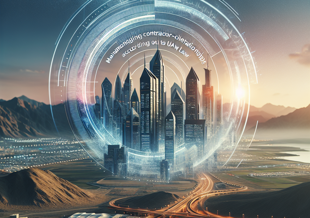Legal Strategies for Managing Contractor-Client Relationships Successfully according to UAE law