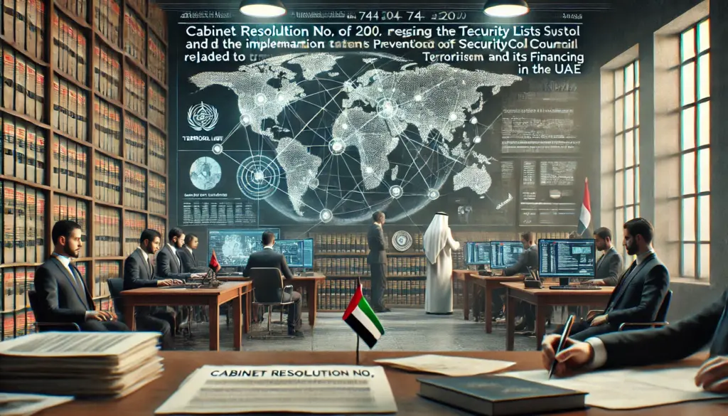 UAE Cabinet Resolution No. 74 of 2020