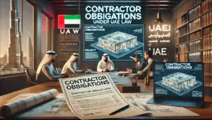 Contractor Obligations Under UAE Law