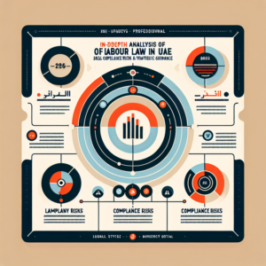 Illustration showing UAE business professionals reviewing legal documents under recent labour law updates.