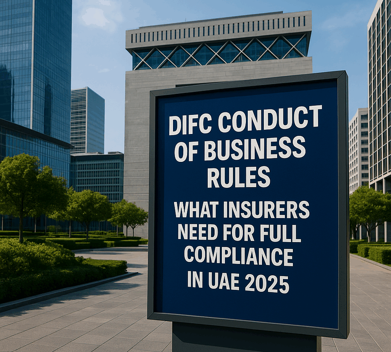 DIFC Conduct of Business Rules What Insurers Need for Full Compliance in UAE 2025