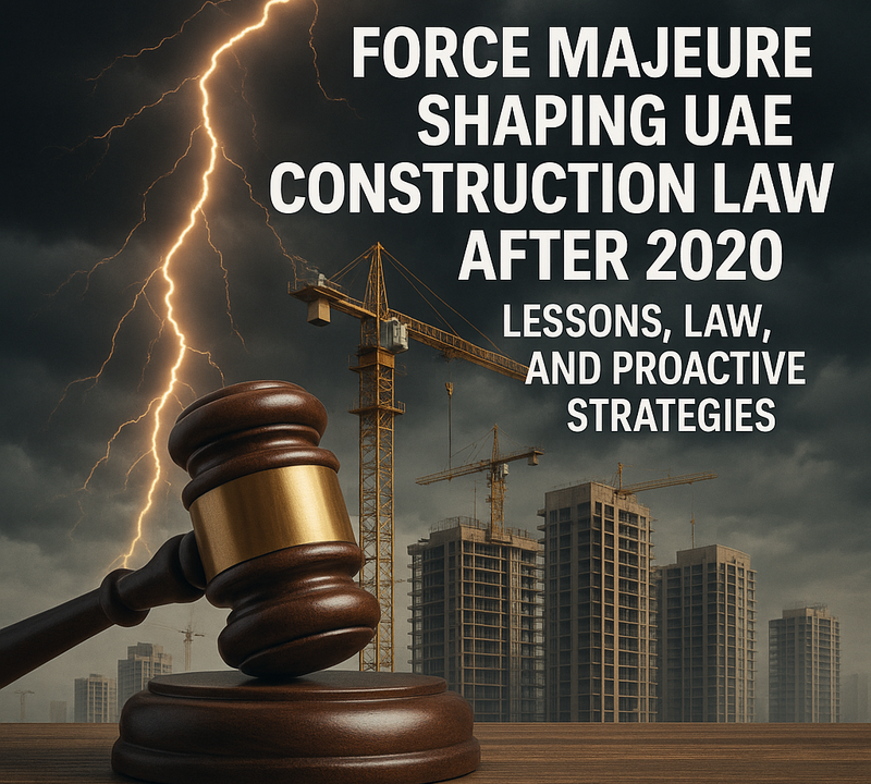 Force Majeure Shaping UAE Construction Law After 2020 Lessons, Law, and Proactive Strategies