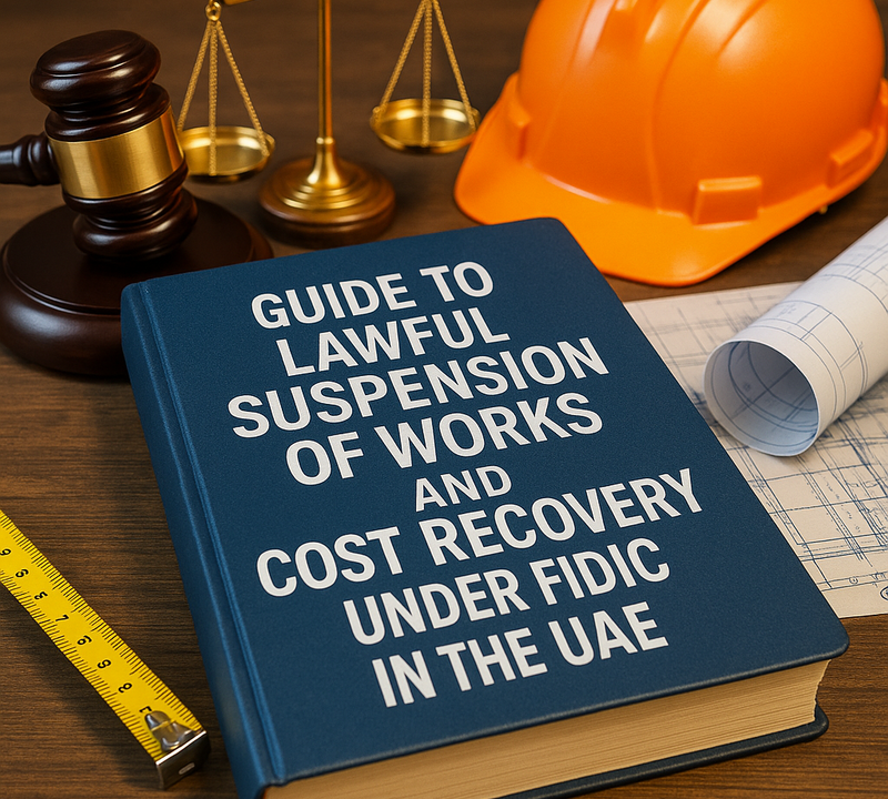 Guide to Lawful Suspension of Works and Cost Recovery Under FIDIC in the UAE