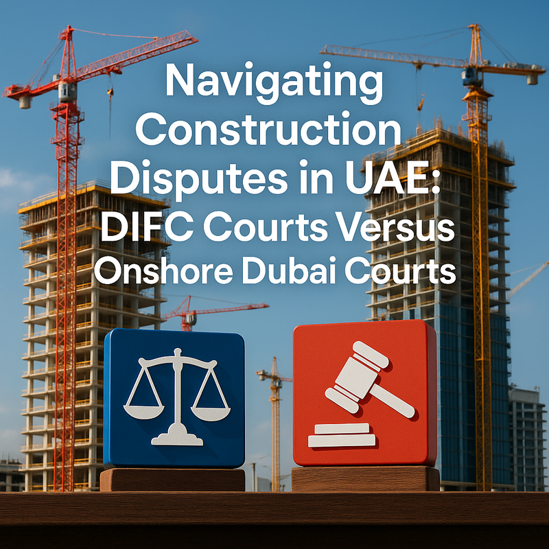 DIFC and Onshore Dubai Courts comparative legal illustration