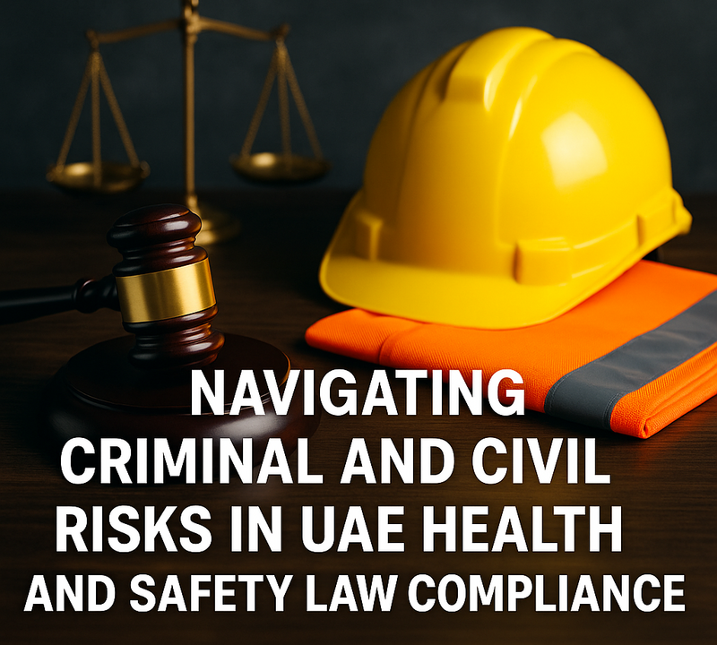 Navigating Criminal and Civil Risks in UAE Health and Safety Law Compliance