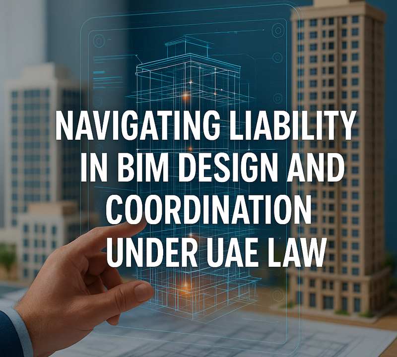 Navigating Liability in BIM Design and Coordination Under UAE Law