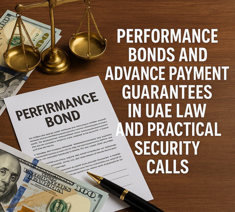 Performance Bonds and Advance Payment Guarantees in UAE Law and Practical Security Calls