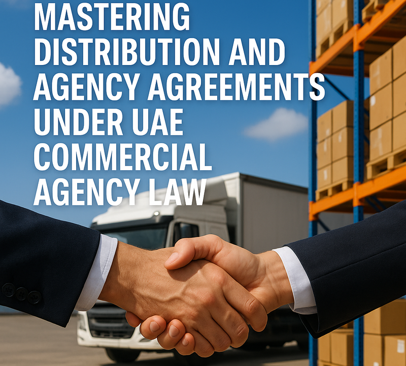 Mastering Distribution and Agency Agreements Under UAE Commercial Agency Law