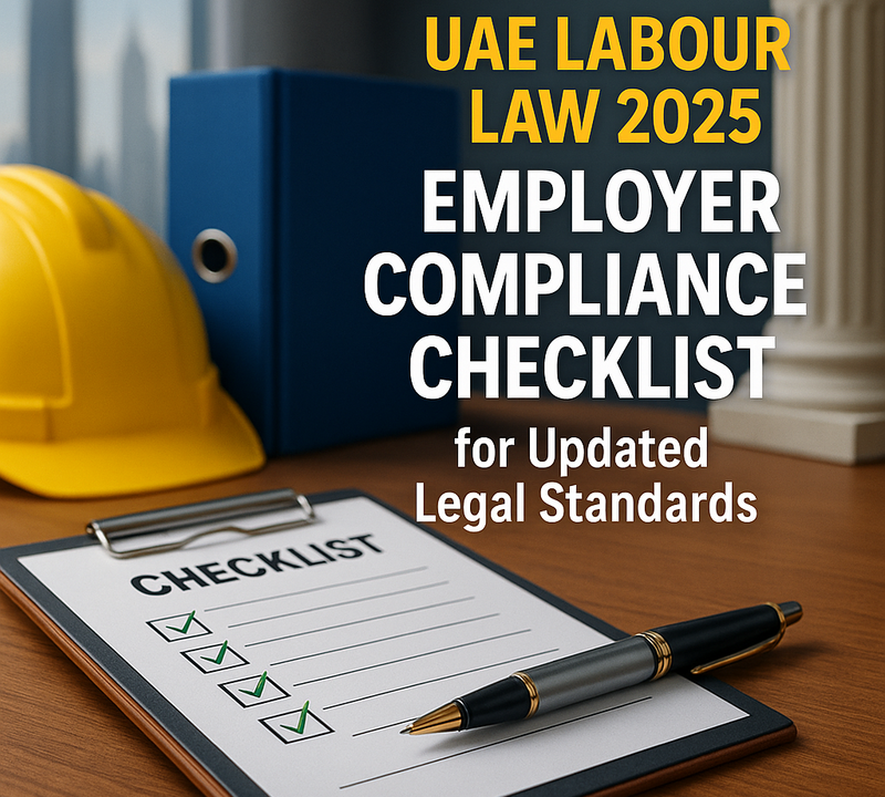 UAE Labour Law 2025 Employer Compliance Checklist for Updated Legal Standards