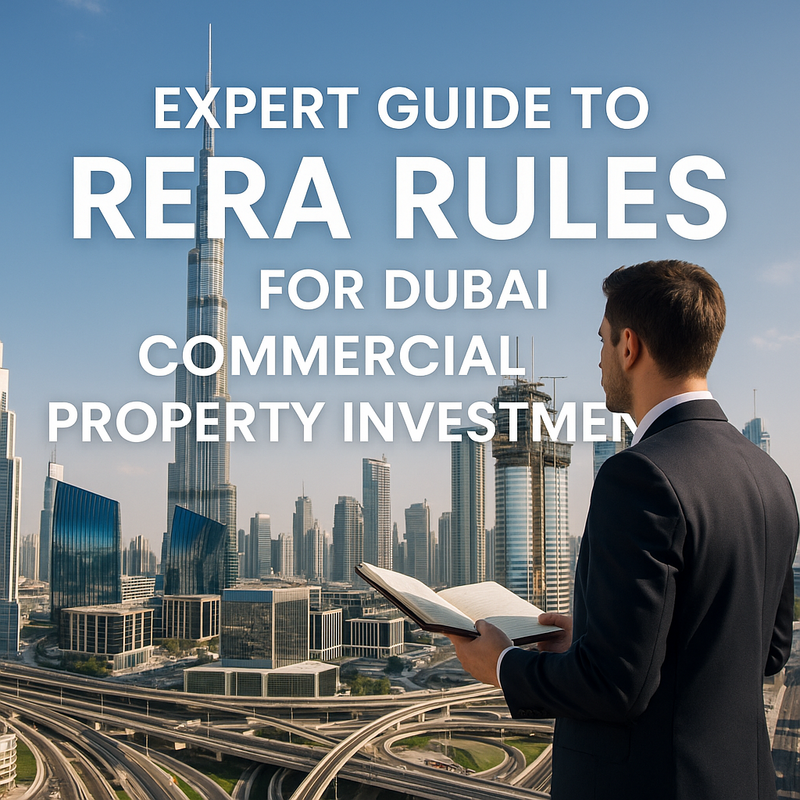 Dubai commercial property skyline highlighting compliance with RERA regulations