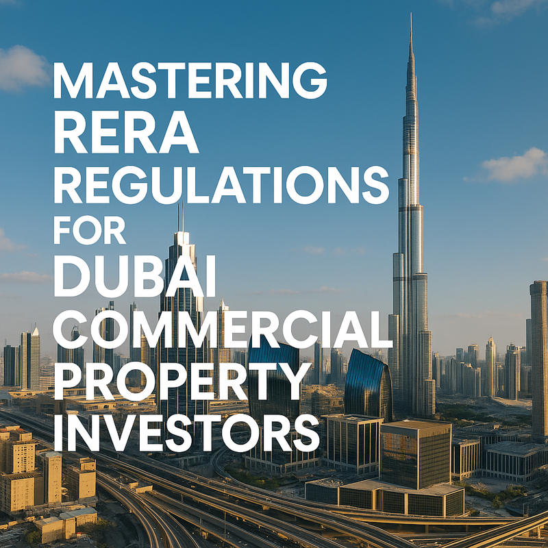 Modern Dubai skyline with prominent commercial properties in daylight