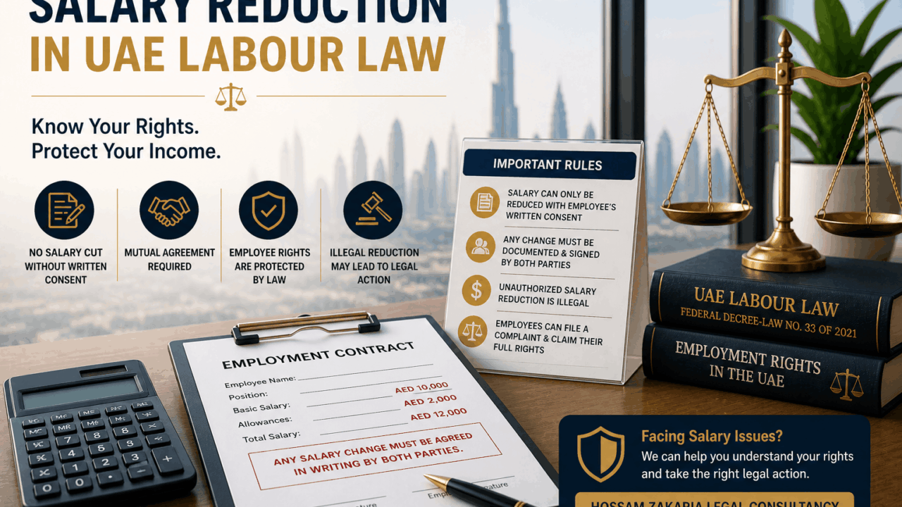 Can an Employer Reduce an Employee’s Salary in the UAE?