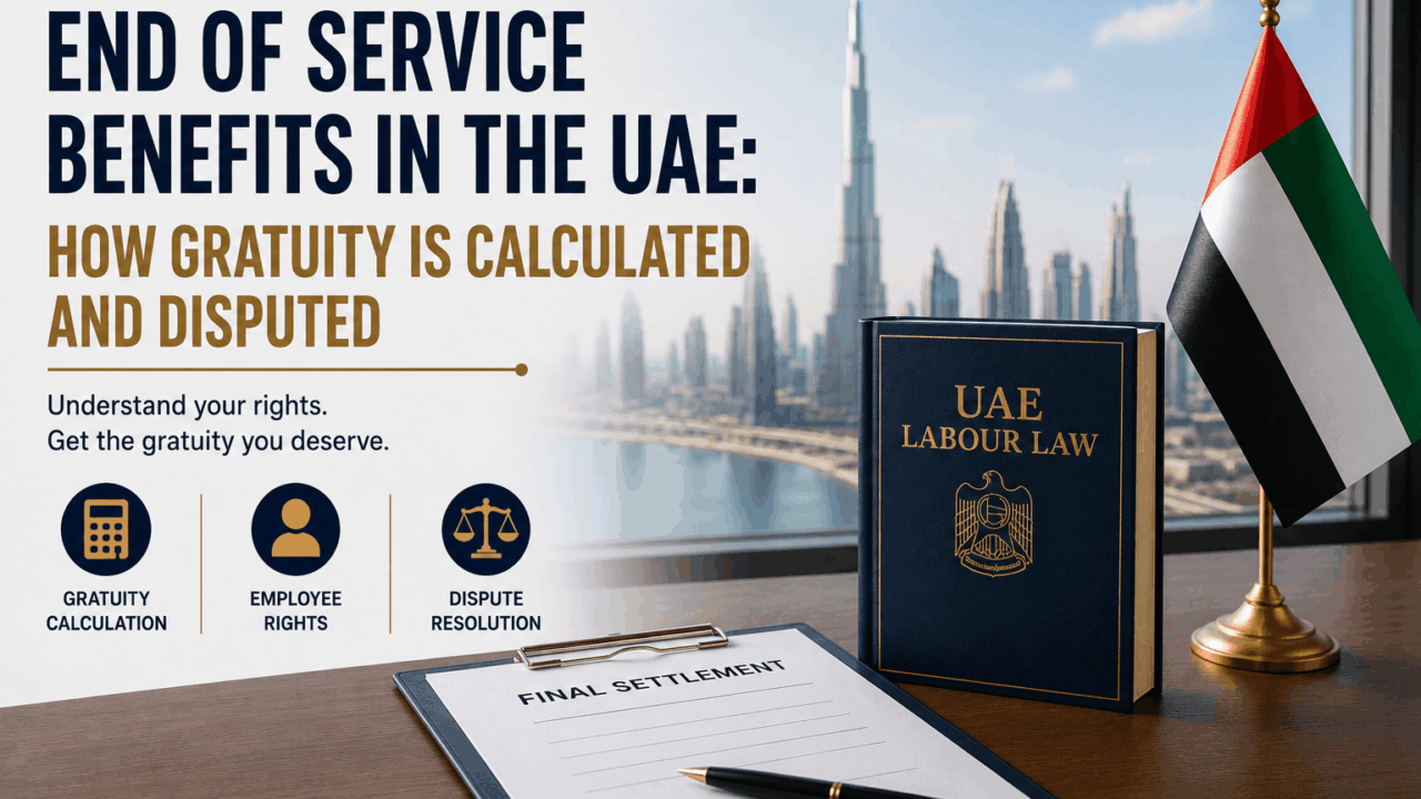 End of Service Benefits in the UAE: How Gratuity Is Calculated and Disputed