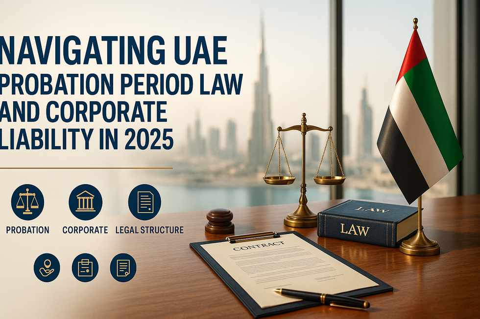 Navigating UAE Probation Period Law and Corporate Liability in 2025