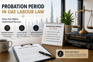 Probation period UAE labour law employee contract review