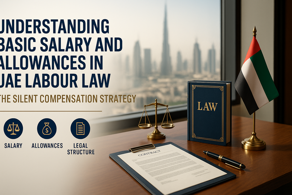 Understanding Basic Salary and Allowances in UAE Labour Law The Silent Compensation Strategy