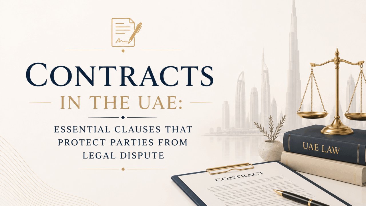 Contracts in the UAE: Essential Clauses That Protect Parties from Legal Disputes
